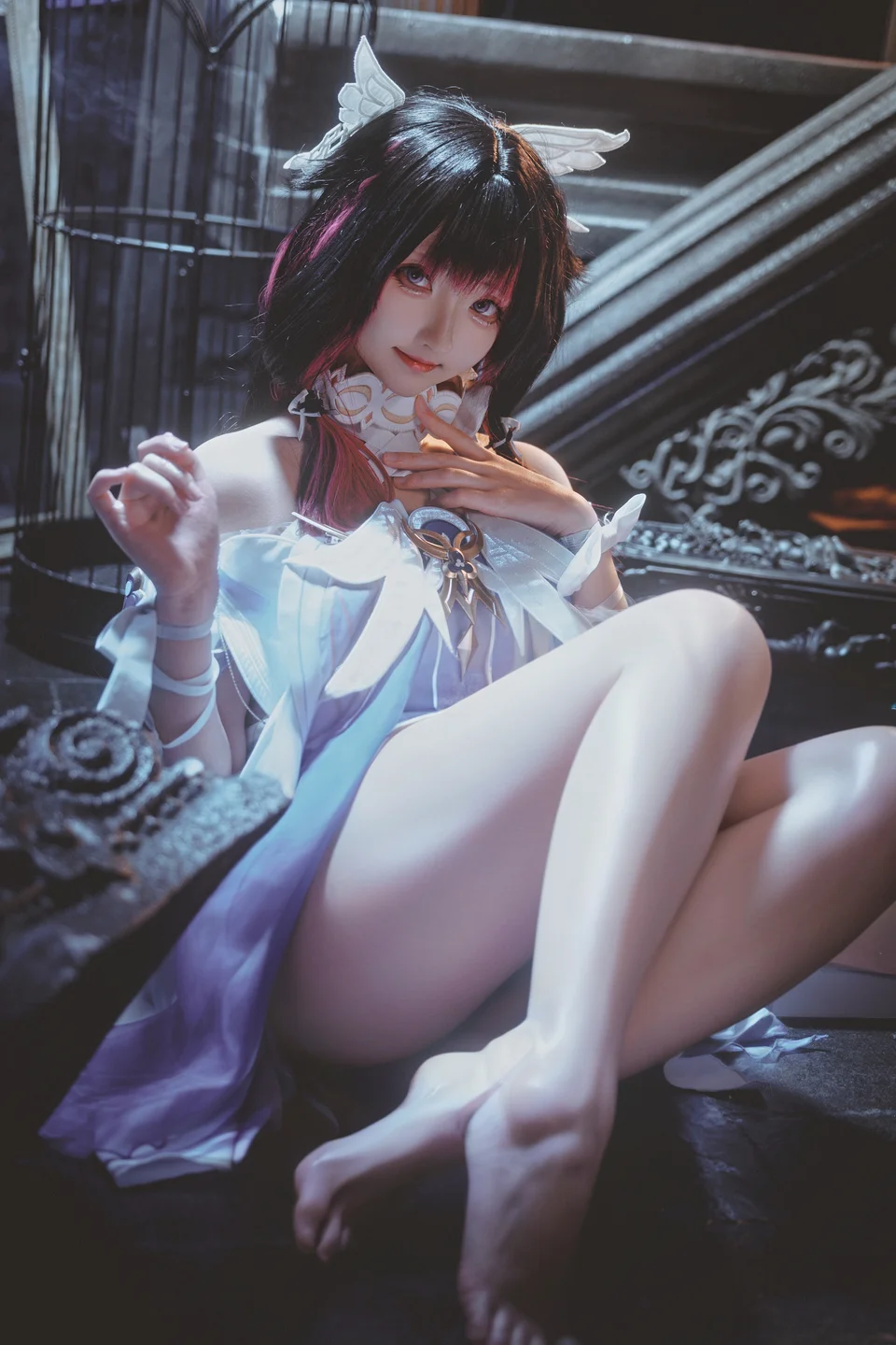 风筝筝筝w - No.003 少女哥伦比娅 [18P-238MB] tg@simisebaisi 【丝足阁】001.webp